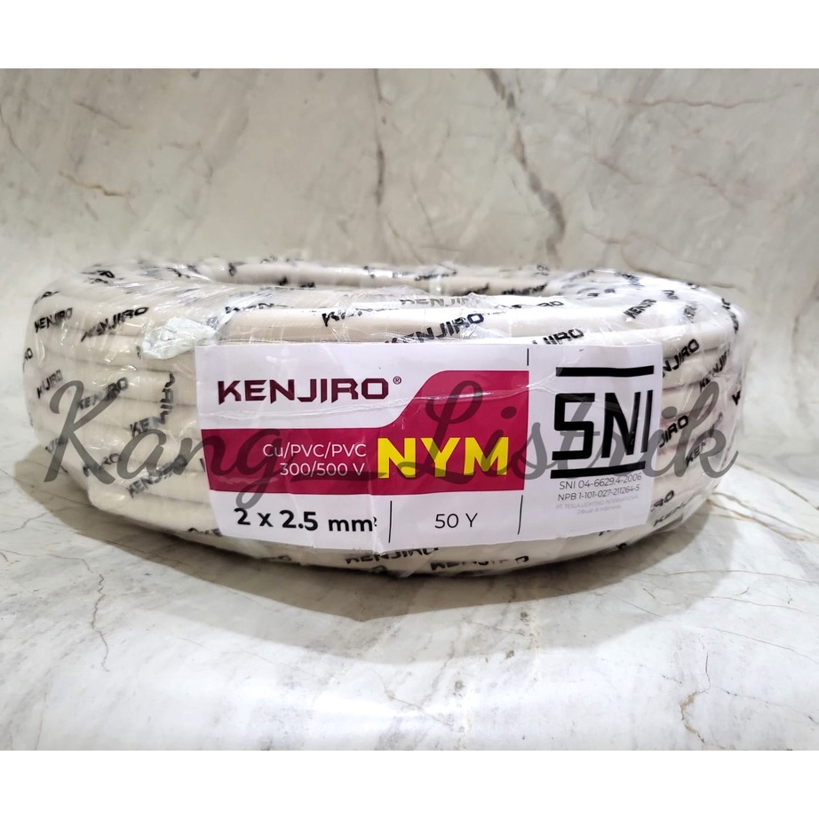 Produk Kabel NYM Kenjiro 2x2,5mm SNI / Kabel SNI NYM 2x2,5mm