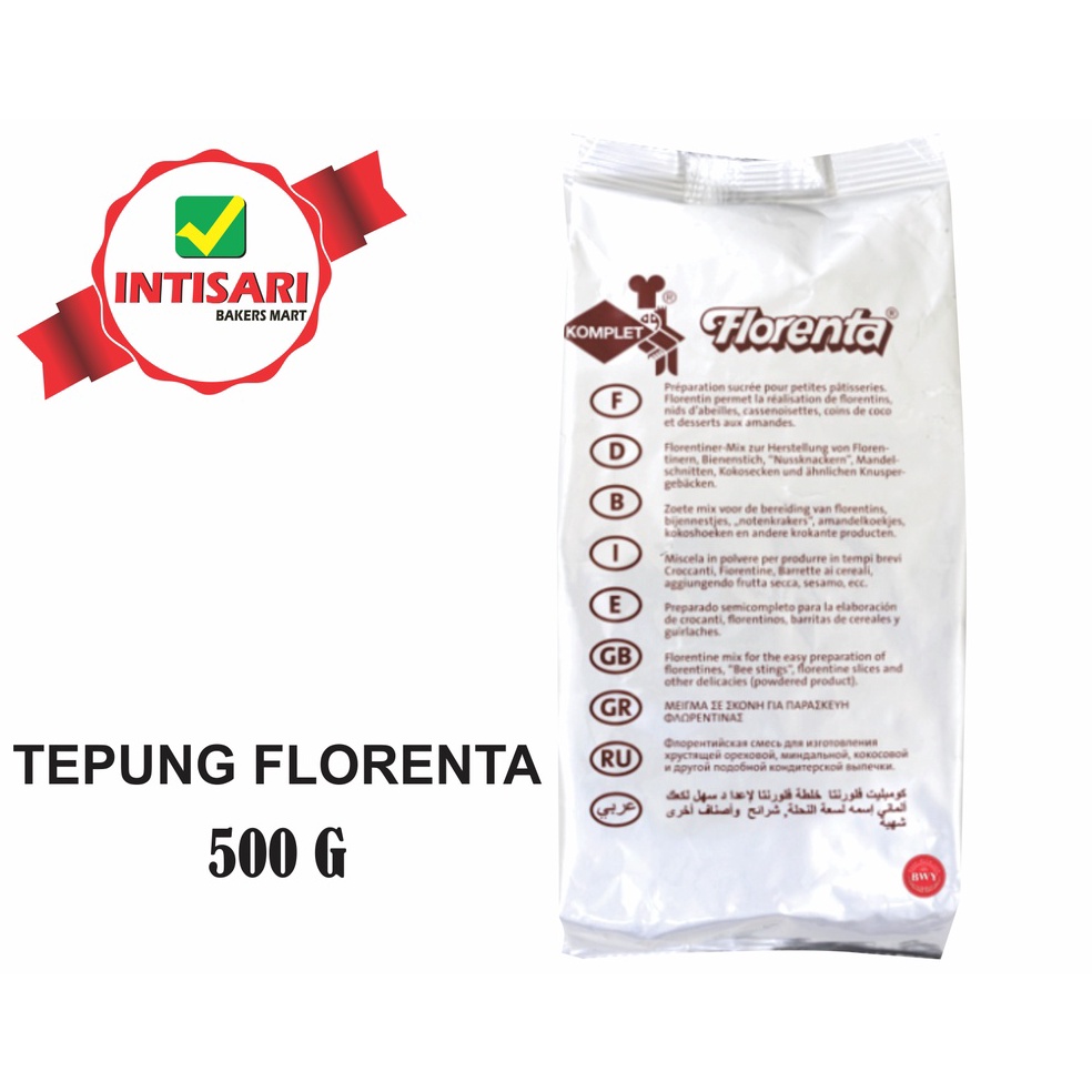 

Model terbaru FLORENTA (TEPUNG FLORENTA) 500 G JZ9