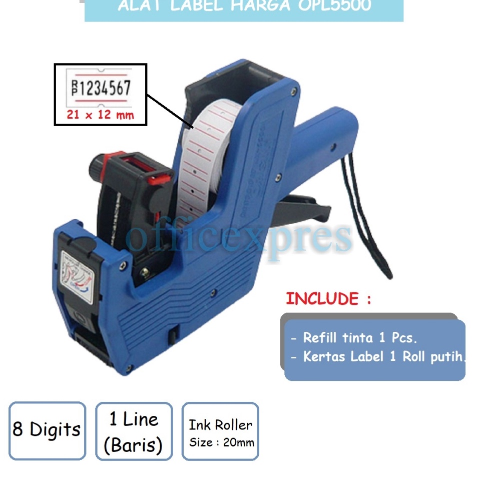 

(♥C6369] Mesin Alat Label Harga / Price Label Origin / Label Harga OPL Origin 5500