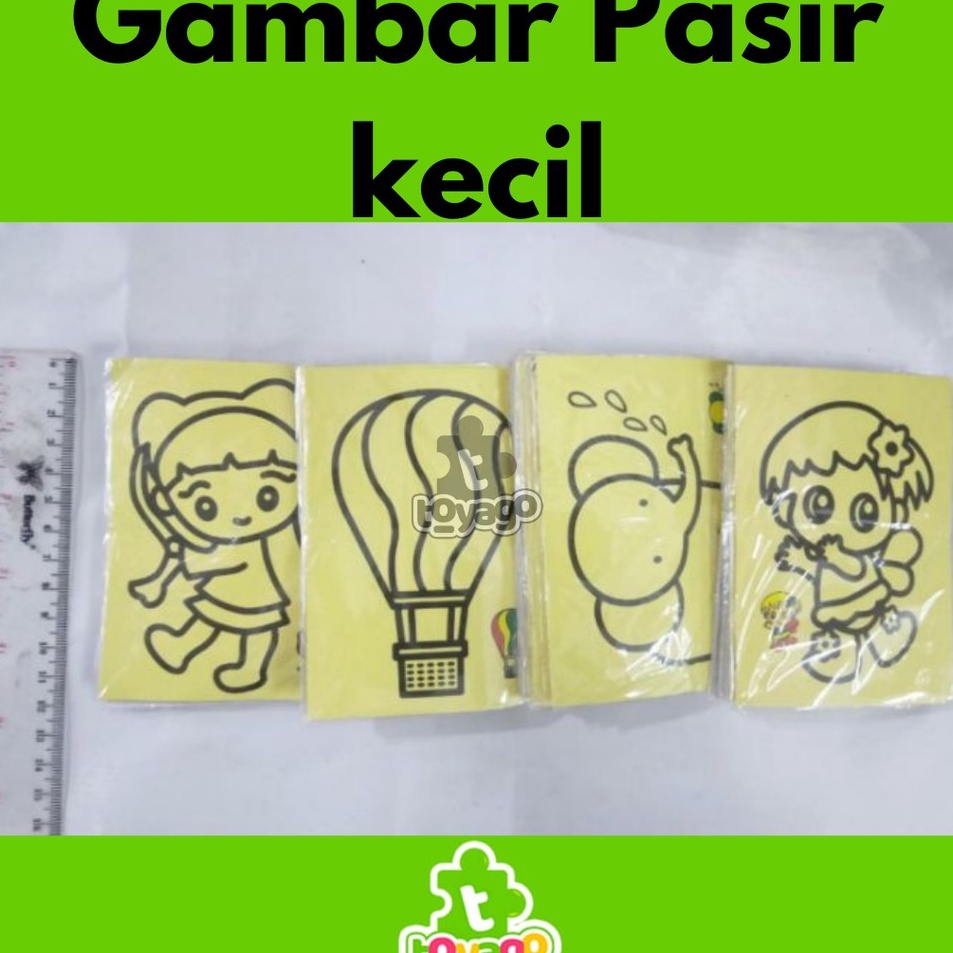 

✹Terlaris 6J77A Mewarnai Gambar Pasir +- 200pcs Lukisan Kecil Kreatifitas S68 ⋆Sale
