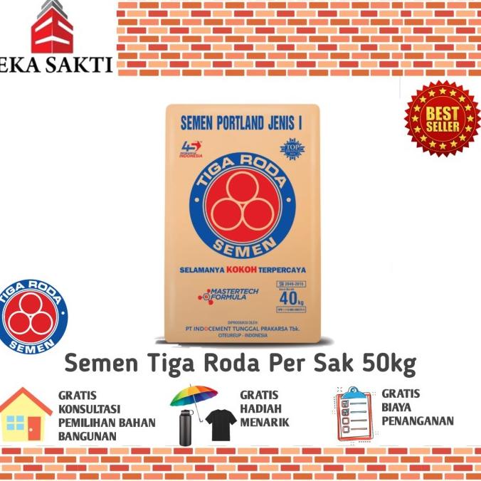 ,,,,,,,] Semen Tiga Roda 50 kg