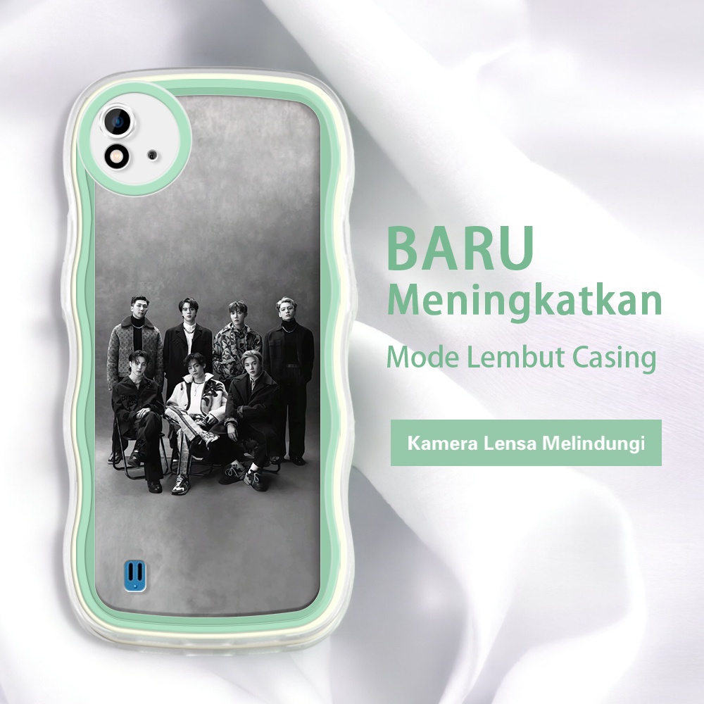 Realme C20 C20A C11 C15 C17 C20A C2 C1 2021 Fashion BT21 BTS Bangtan Boys Cool Kor Kesing case hp mu