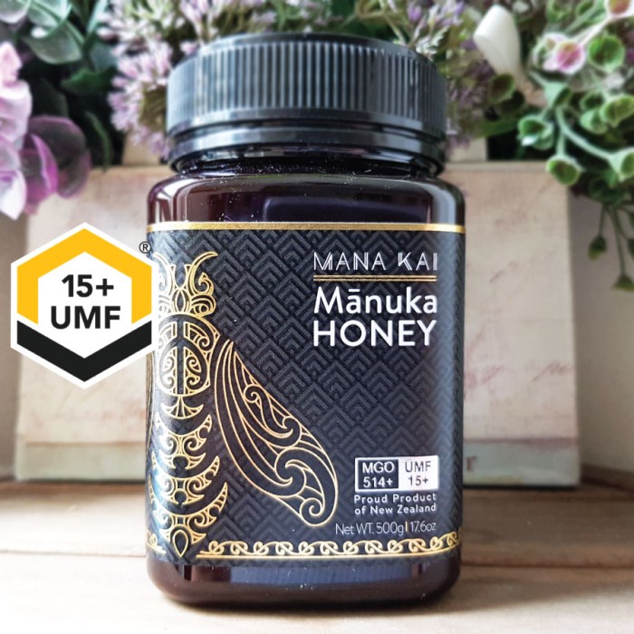 

Mana Kai Madu Manuka Honey Umf 15+, 500G, Madu Zealand