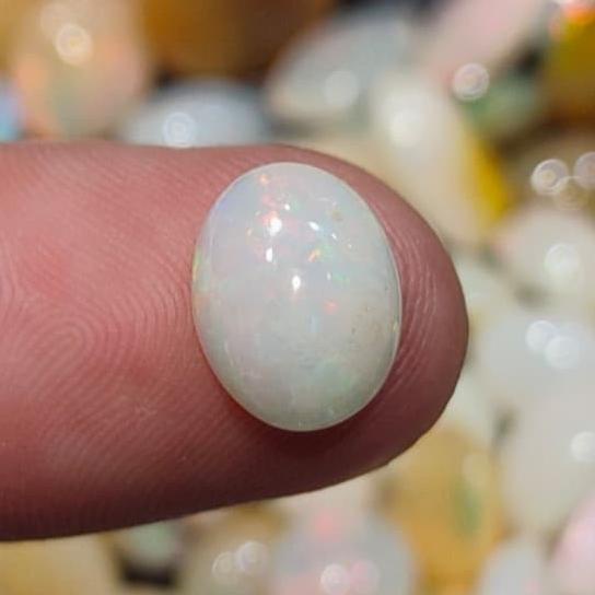 ,,,,,,,] Batu Akik Kalimaya Susu White Opal Full Jarong