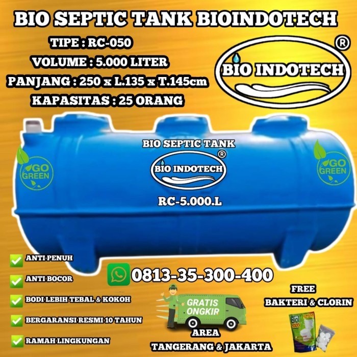 Terlaris Sepiteng 5000Liter, Bio Septic Tank, Septictank, Septic, Biotan 5000L