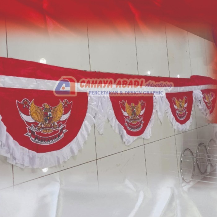 Bendera Merah Putih Umbul Umbul 4M Tantinseller