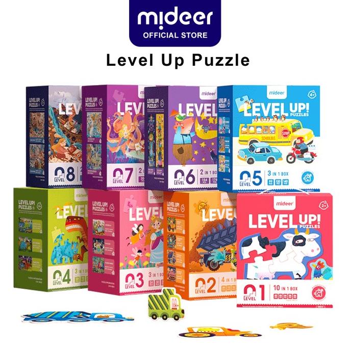 Mideer Artist Level Up Puzzle Level 4 - Mainan Edukasi Anak