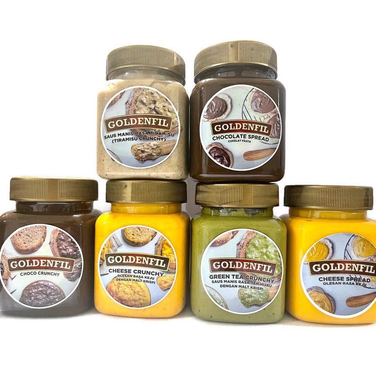 

✪Bestseller FRGZG Selai Goldenfil REPACK Kemasan 200gr SEMUA RASA LENGKAP P87 ✶Sale