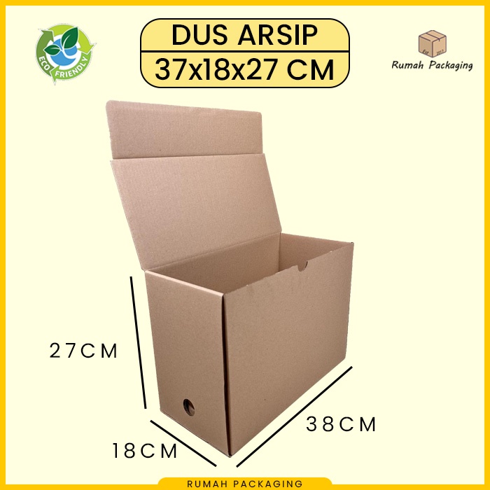 

Kardus Arsip / Box File / Kotak Arsip 38x18x27 cm