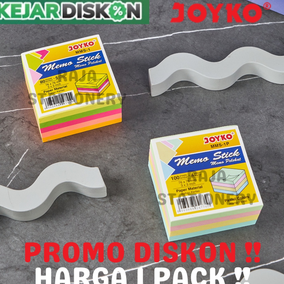 

↓Terkini✭➮ 6TDCB JOYKO MEMO STICK STICKY NOTES 8 CM / KERTAS MEMO JOYKO TEMPEL CATATAN MMS-1 MMS-1A MMS-1P MURAH BERKUALITAS 072 ✰Grosir
