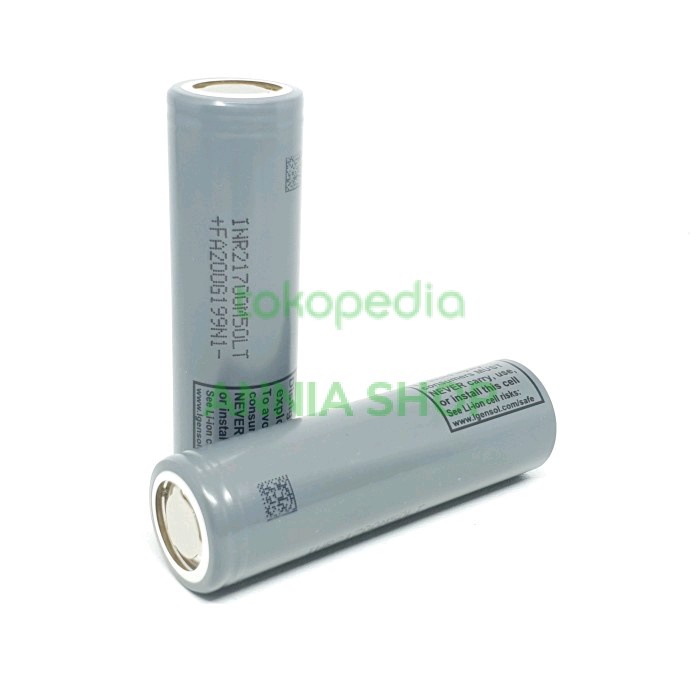 Ready LG M50T INR21700M50T 21700 BATTERY BATERAI HIGH DRAIN 5000mAh 15A