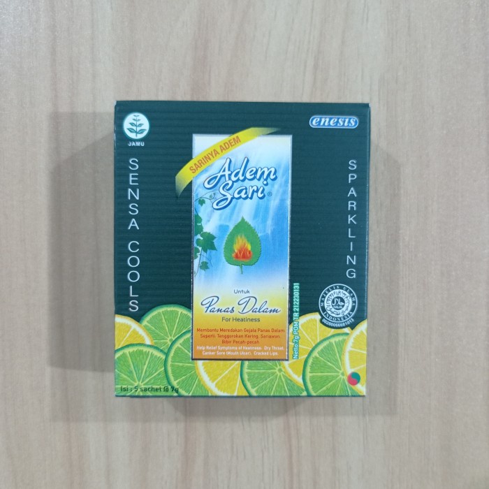 

Minuman Penyegar Panas Dalam Adem Sari 1sachet