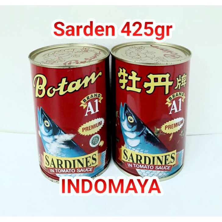 

✤Terbaru DB9GK BOTAN Sarden 425gr J51 ⁂Bayar Di Tempat