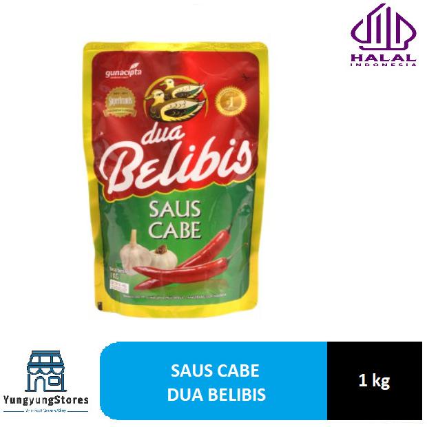 

Saus Cabe / Sambal Dua Belibis Premium Pouch 1 Kg