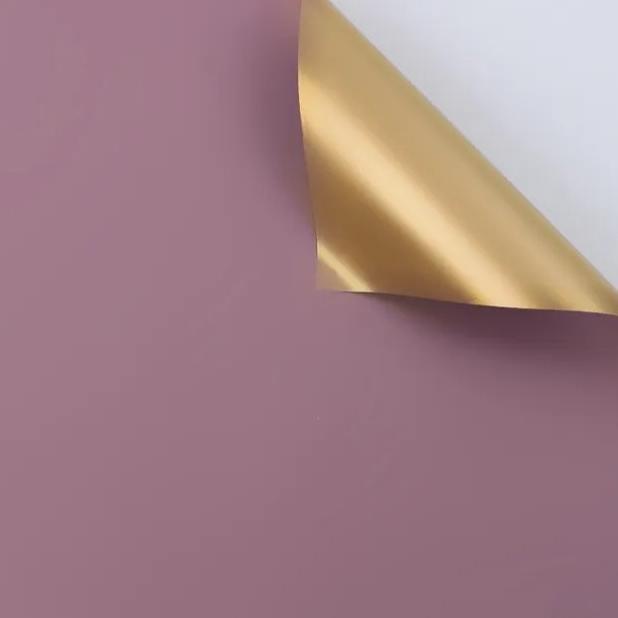 

*$*$*$*$] OY 2 SIDE GOLDEN 20LEMBAR Kertas Bunga Buket / Flower Wrapping Paper