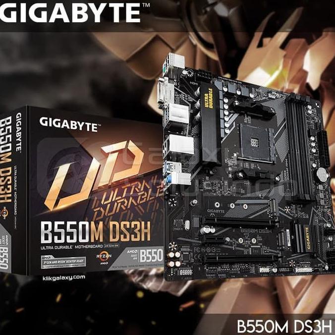 GIGABYTE B550M DS3H (Socket AM4)