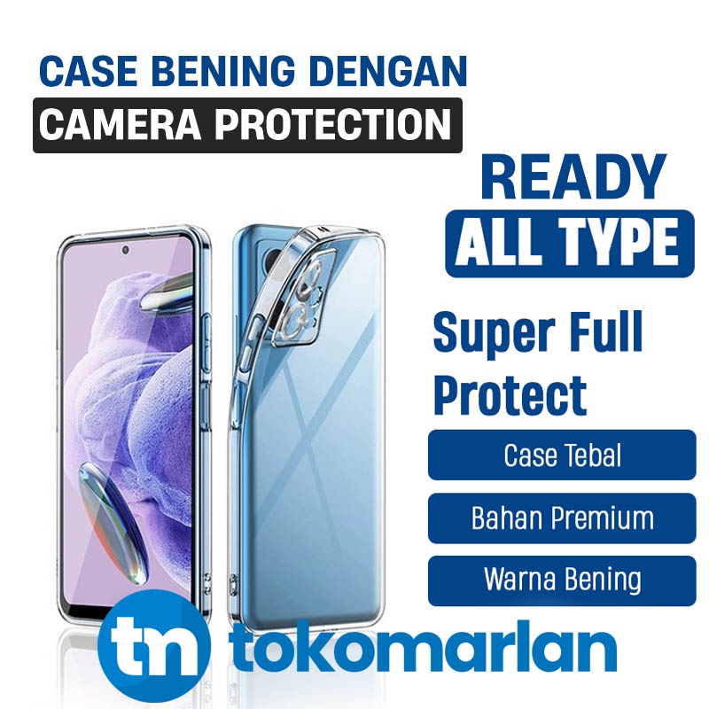 NEW CASE SCREEN AND CAMERA PROTECTION OPPO A7 SOFTCASE WARNA BENING TRANSPARANT SIDED AIRBAG CLEAR A