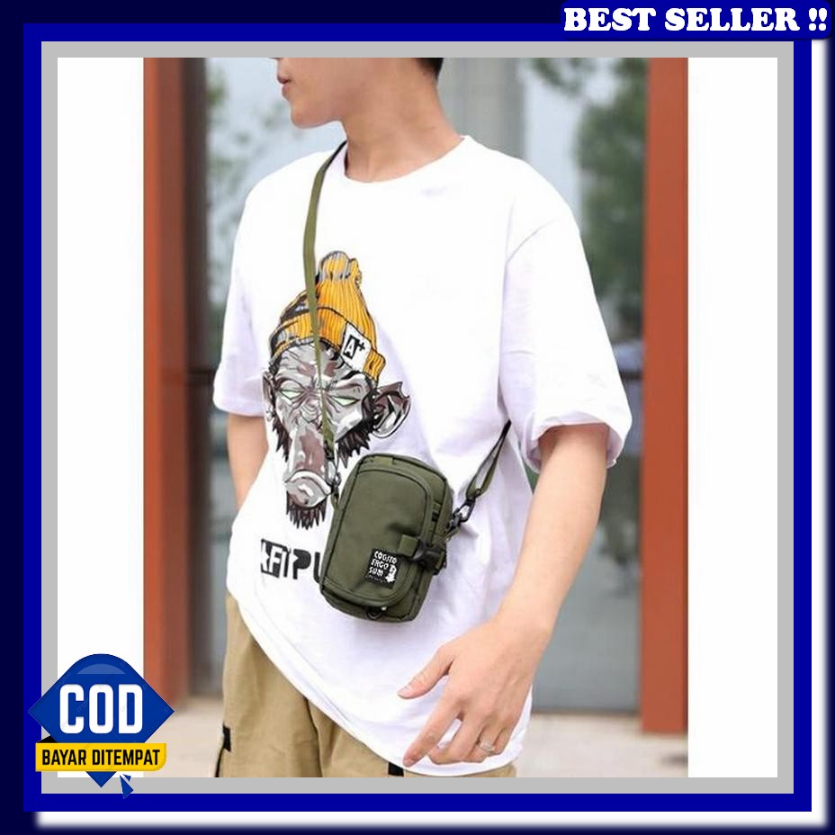 Sling Bag Distro Lempang Ori Waterproof Kecil Import Anti Air Kulit Besar Slempang Murah Waistbag Co