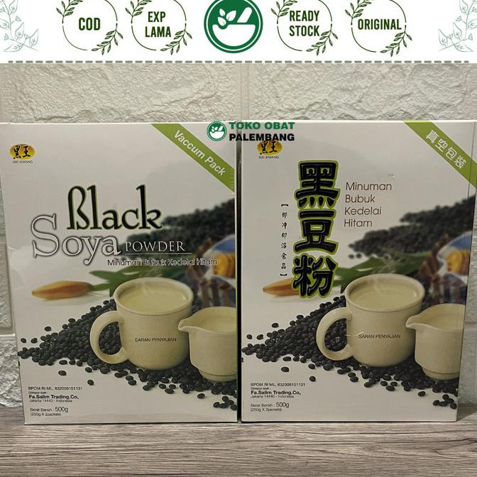 

best produk] BLACK SOYA POWDER (MINUMAN SERBUK KEDELAI HITAM) VACCUM PACK