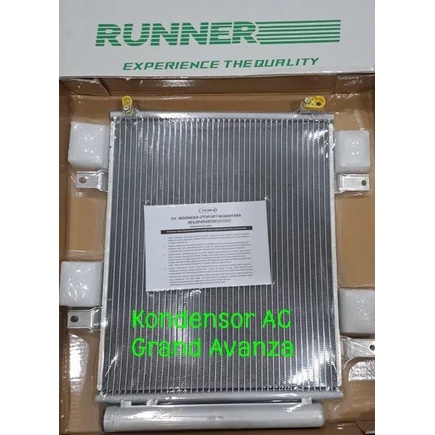 Condensor Kondensor AC Toyota Grand New Avanza Veloz Xenia Runner ORIGINAL