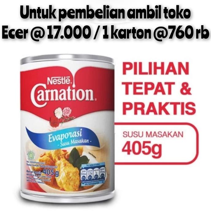 

#@#@#@#@] nestle carnation evaporasi susu cair 405gram carnation evaporasi 405gr