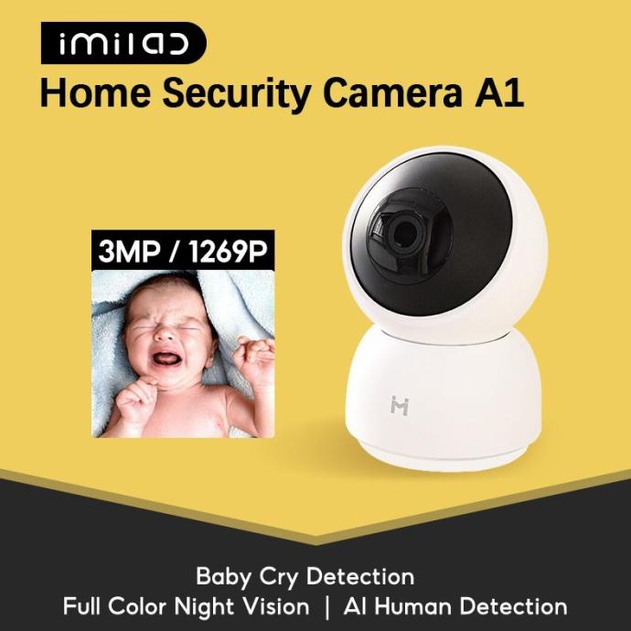 IMILAB A1 Smart Home Security Camera 360 3MP 1080P IP CCTV