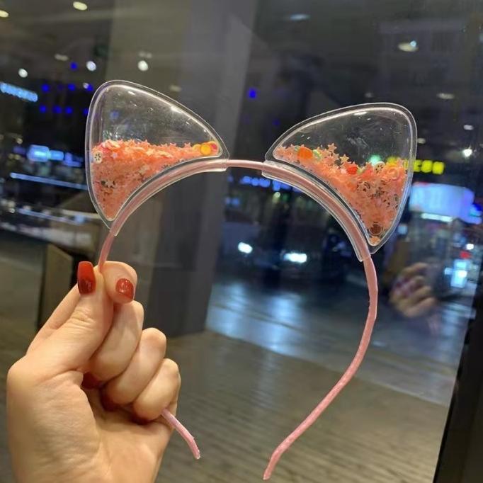 :<:<:<:<] bando anak lucu bando kucing bando blink blink bando glitter premium