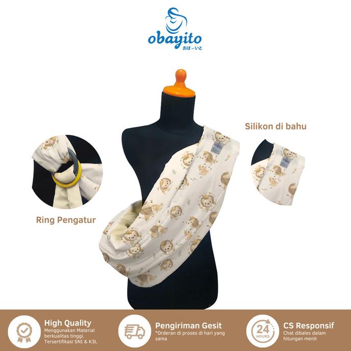 Obayito Gendongan Samping Silikon