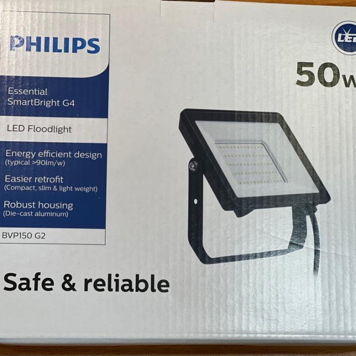 Lampu sorot led Philips 50w 50 watt lampu sorot led Philips BVP150 50