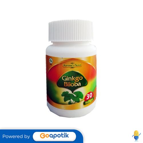 Nature'S Pride Ginkgo Biloba Botol 30 Kapsul