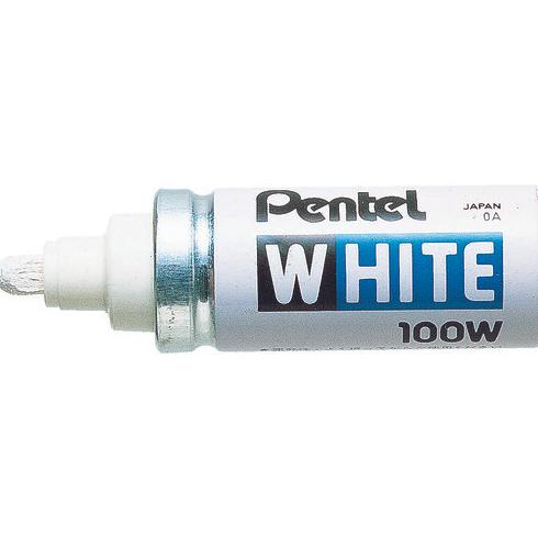 

Pentel White Bold (Industrial Marker) X100-WD