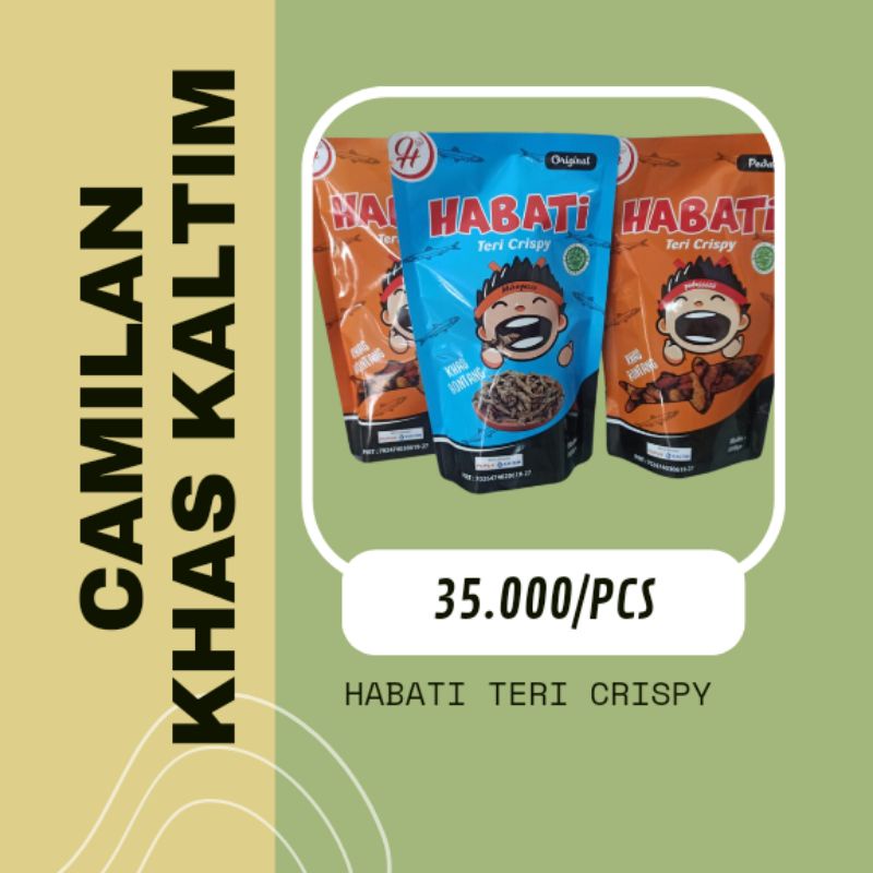 

[HABATI] TERI CRISPY RENYAH DAN GURIH