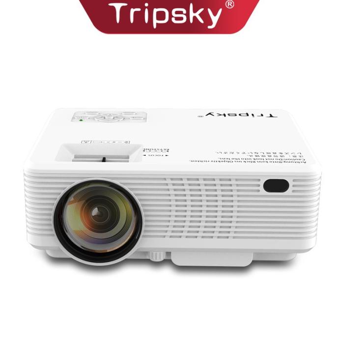 T3 Projector HD 5500 Lumens 1080p Portable Home Theater Proyektor,