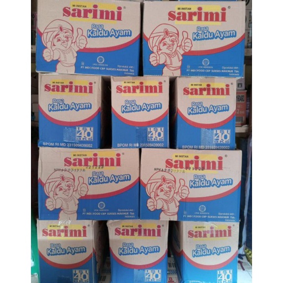 

Cuci Gudang Mie Sarimi Rasa Kaldu Ayam Harga Per/Dus isi 40pcs (kuah) - Mie Murah