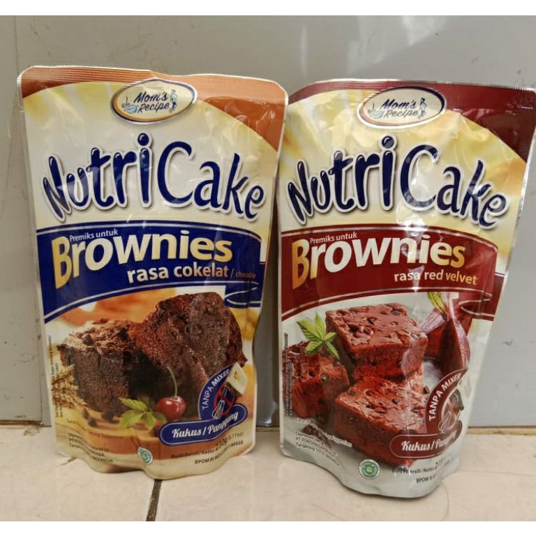 

NEW NUTRICAKE PREMIKS BROWNIES 230g VARIAN RASA