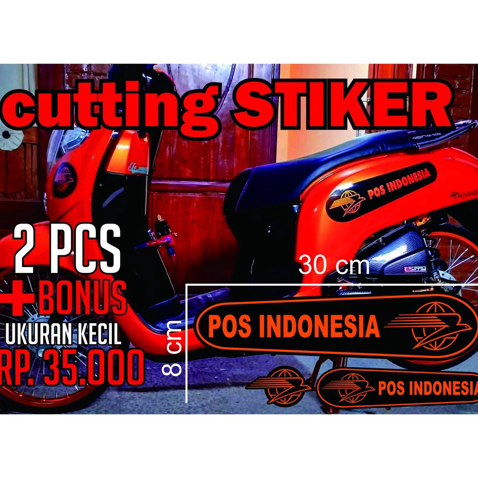 

➜Sale L8CD0 CUTTING STIKER POS INDONESIA V55 Ready Stock