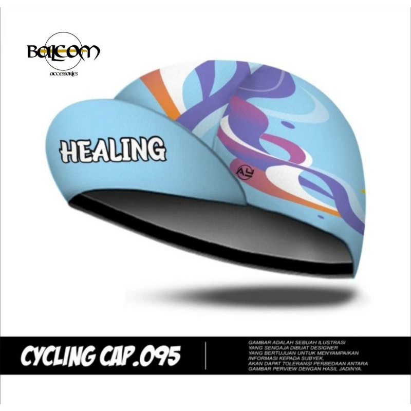 TOPI CYCLING CAP HEALING TOPI SEPEDA MTB