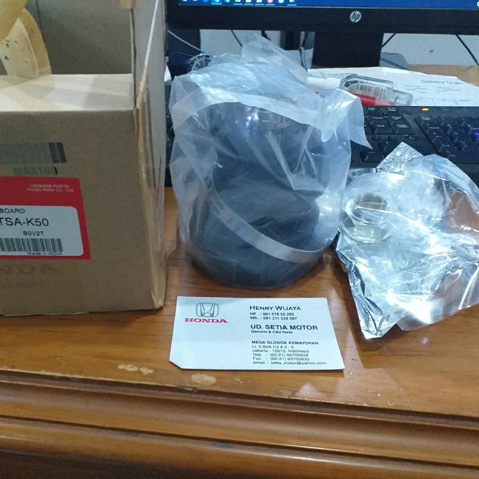 Karet boot cv joint As Roda bagian dalam Honda BRV Original ORIGINAL