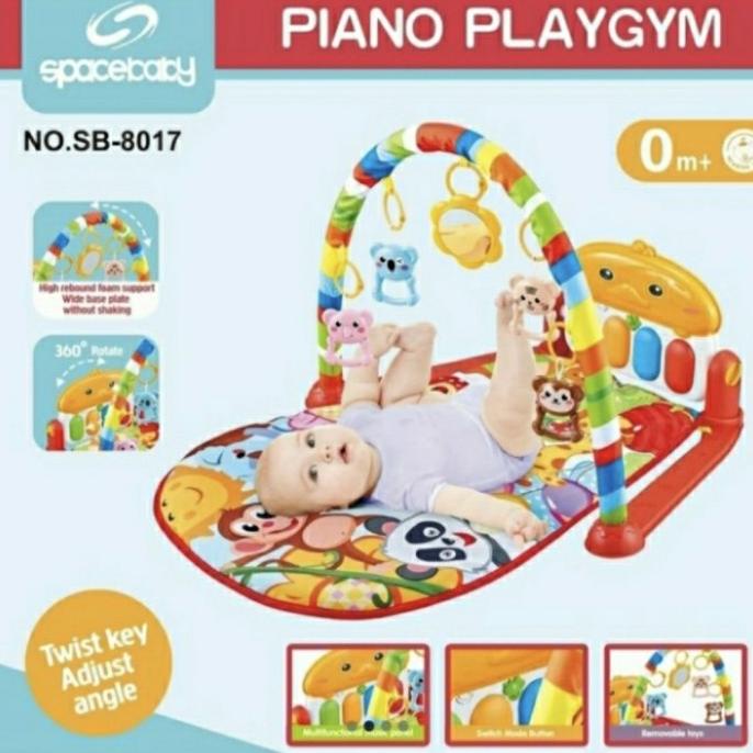 Playmat Playgym Piano Spacebaby / Playgym Bayi
