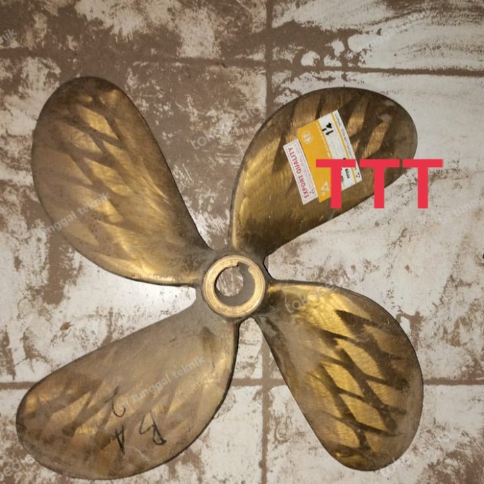Bestseller Propeller / Baling-Baling Kapal Kuningan Mikasa 4D 16X14