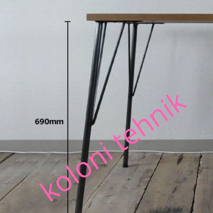 Best Seller Kaki Meja Besi Hairpin Leg Pipa
