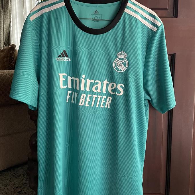 Jersey Baju Bola Real Madrid Third 2021/2022 21/22 Original Jsy