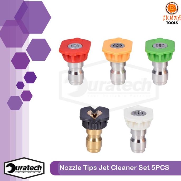 Nozzle spray tip quick release pressure jet cleaner kepala sprayer 1/4