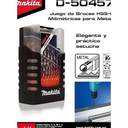 Makita D-50457 D50457 D 50457 Mata Bor Besi / Metal