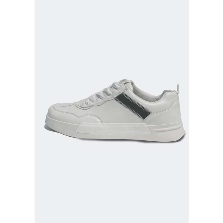 MANZONE Sepatu Sneakers Casual Pria KAMAZU - WHITE