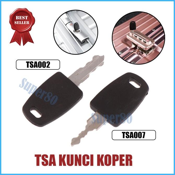 Anak Kunci TSA002 TSA007 Key Gembok Kode Kombinasi Koper TSA 002 007