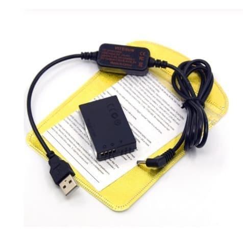 Dummy Battery Lp-E12 Dr-E12 For Canon Camera Eos M Eos M2 M10 M50