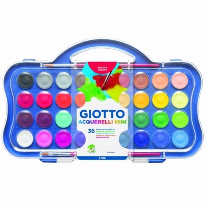 

Giotto Watercolor / Cat Air Set Mini 36 Warna 23Mm