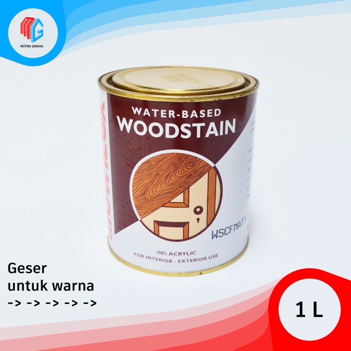 Cat kayu MOWILEX woodstain water based 1liter