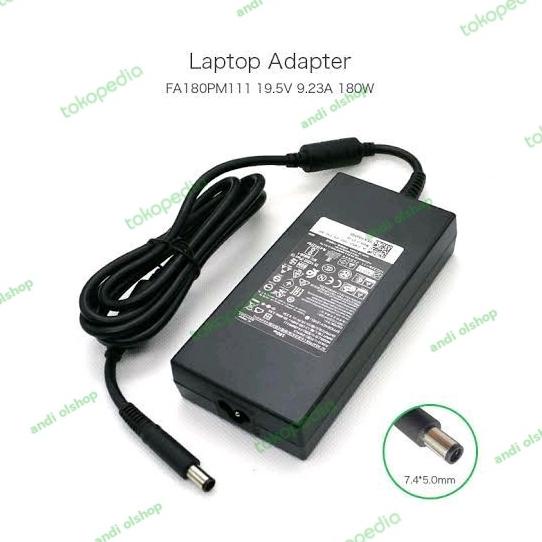 Adaptor Charger Laptop DELL Alienware M14X M15X M17X 19.5V-9.23A 180W